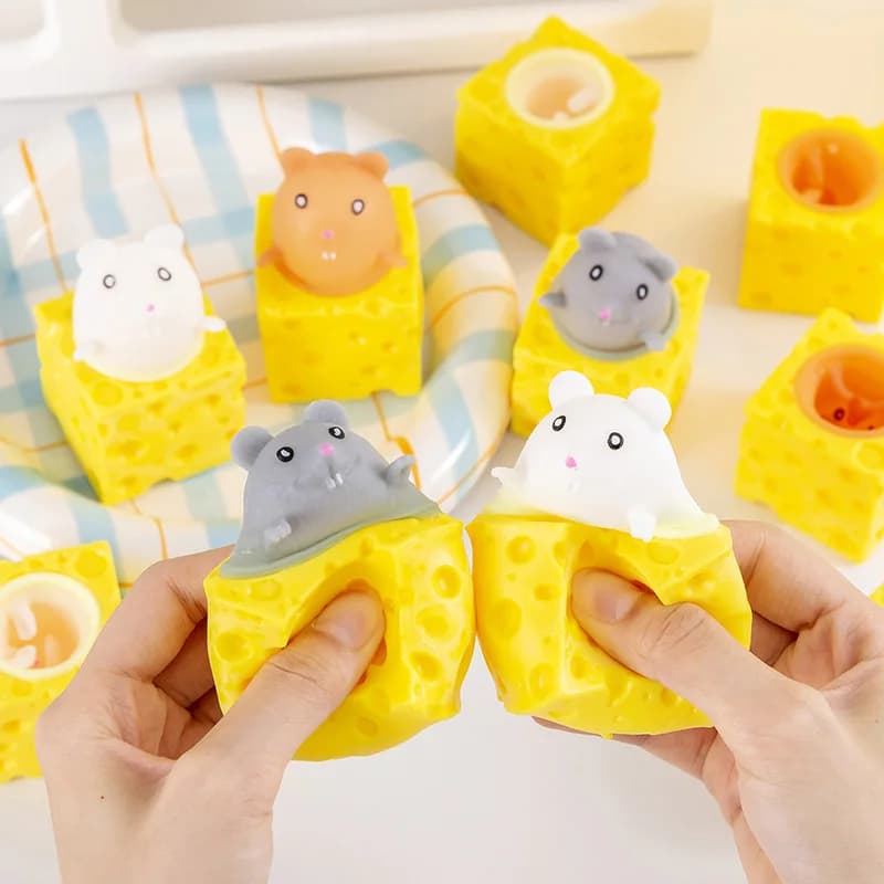 Product photo: Gentle Squeeze Squirrel Cup for Sensory Play