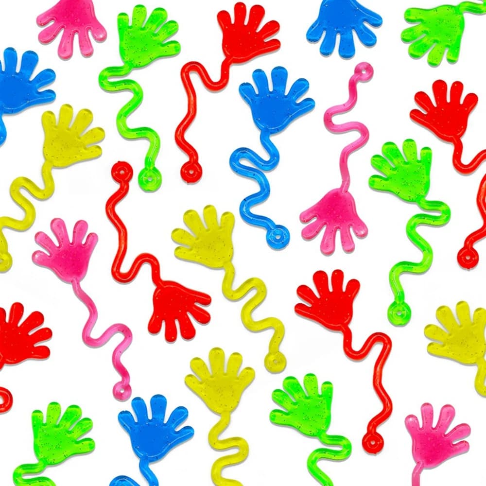 Product photo: Colorful Glitter Sticky Hands for Sensory Play
